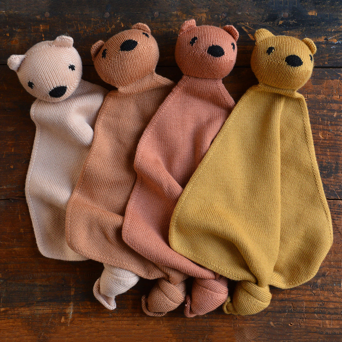 Teddy Tokki Baby Comforter - 100% Merino Wool