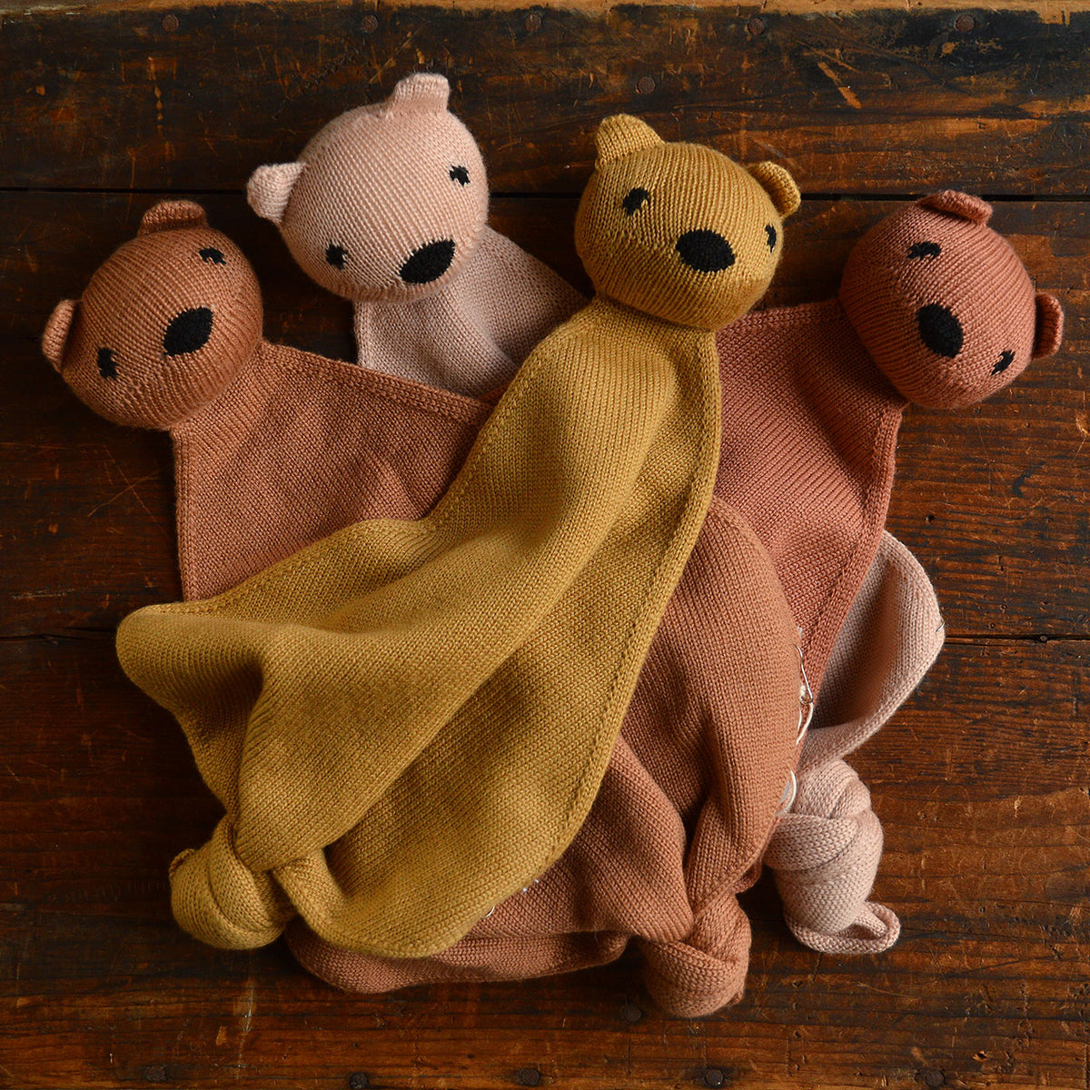 Teddy Tokki Baby Comforter - 100% Merino Wool