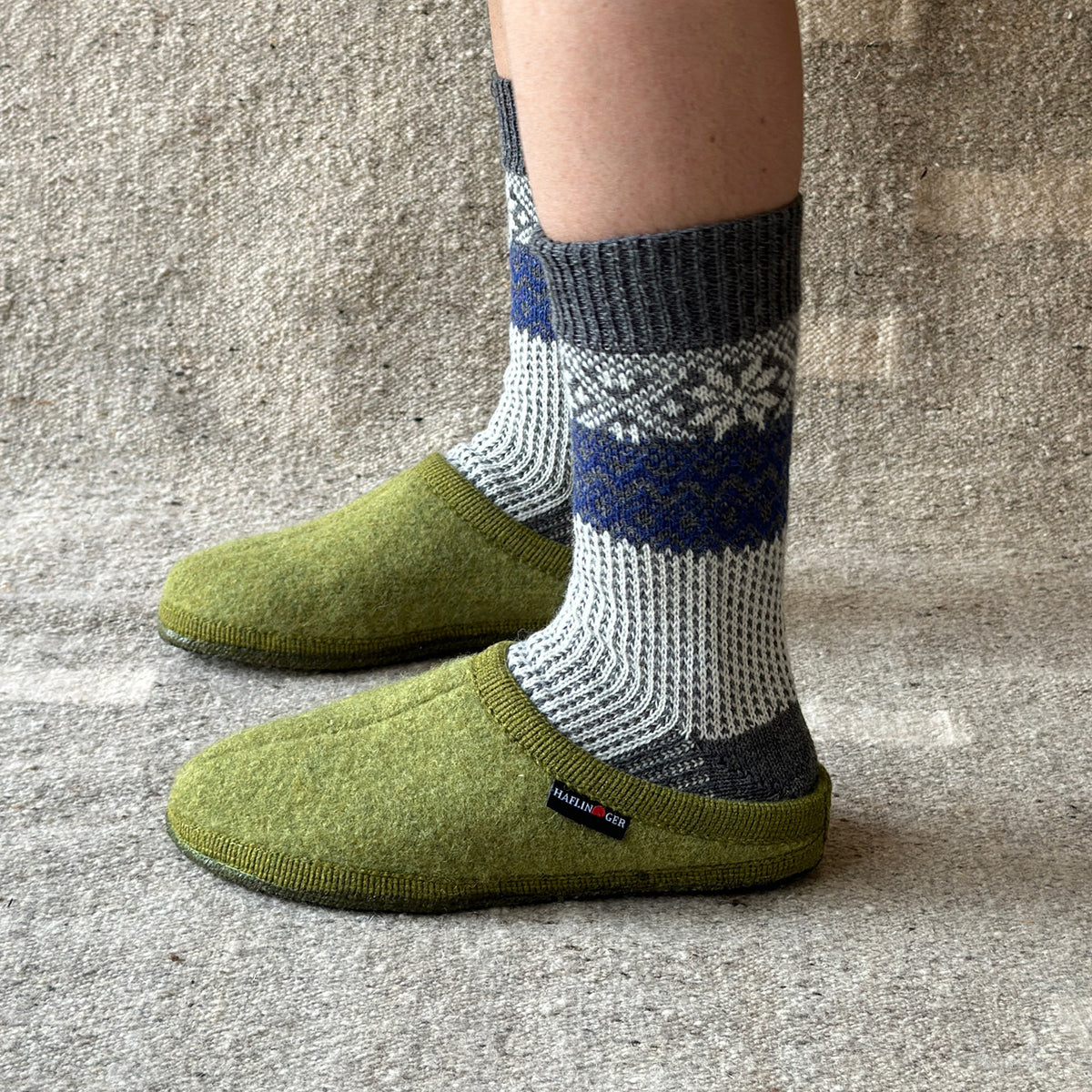 Haflinger shop slippers mens