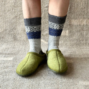 Boiled Wool Slippers - Alaska - Alpine AW24 (Adults 36-46)