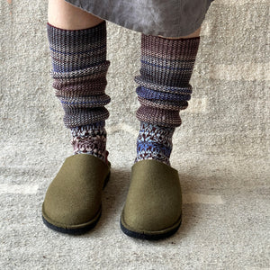 Wool Felt Slippers - Flair Soft - Olive AW24 (Adults 36-41)
