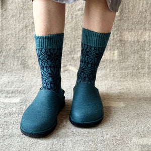 Wool Felt Slippers - Flair Soft - Pine AW24 (Adults 36-44)