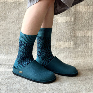 Wool Felt Slippers - Flair Soft - Pine AW24 (Adults 36-44)