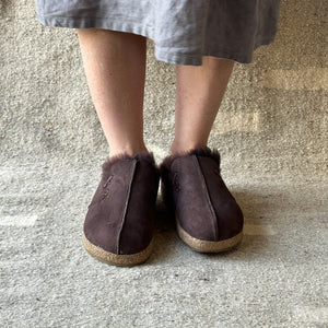 Sheepskin Clogs - Saskatchewan - Coffee AW24 (Adults 37-42)