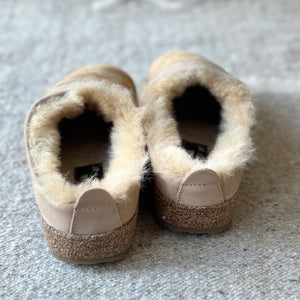 Sheepskin Clogs - Snowbird - Taupe (Adults 36-46)