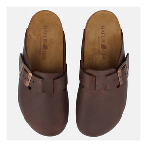 Leather Clogs - Porto - Dark Brown (Adults 36-44) *Coming Soon