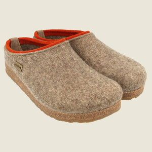 Wool Felt Clogs - Kris - Taupe (Adults 36-46)