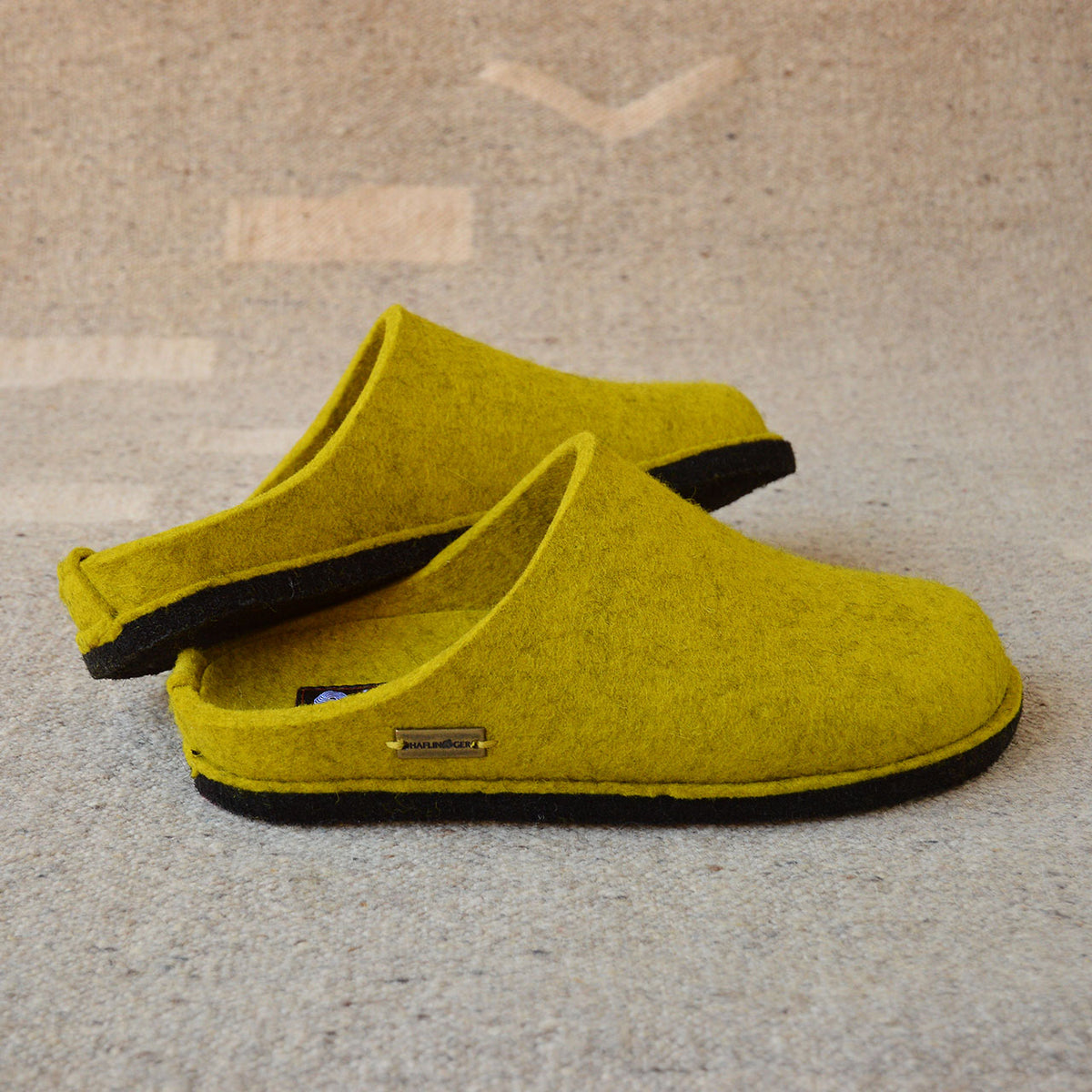 Wool Felt Slippers - Flair Soft - Limone (Adults 36-46)