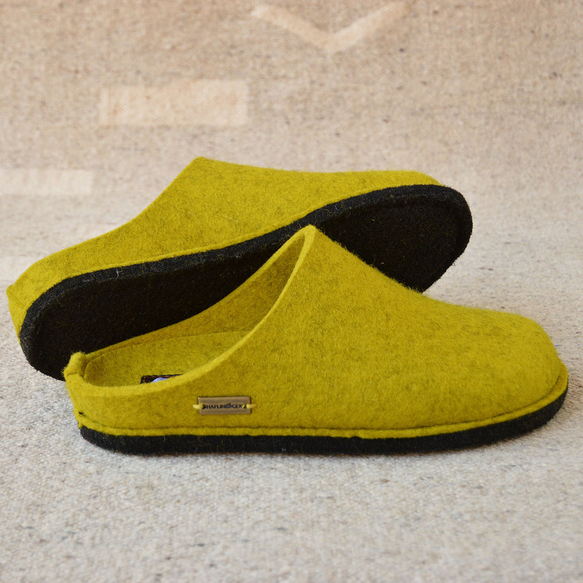 Wool Felt Slippers - Flair Soft - Limone (Adults 36-46)