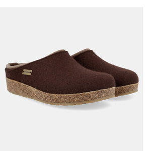 Wool Felt Clogs - Kris - Espresso (Adults 36-46) *Pre-order