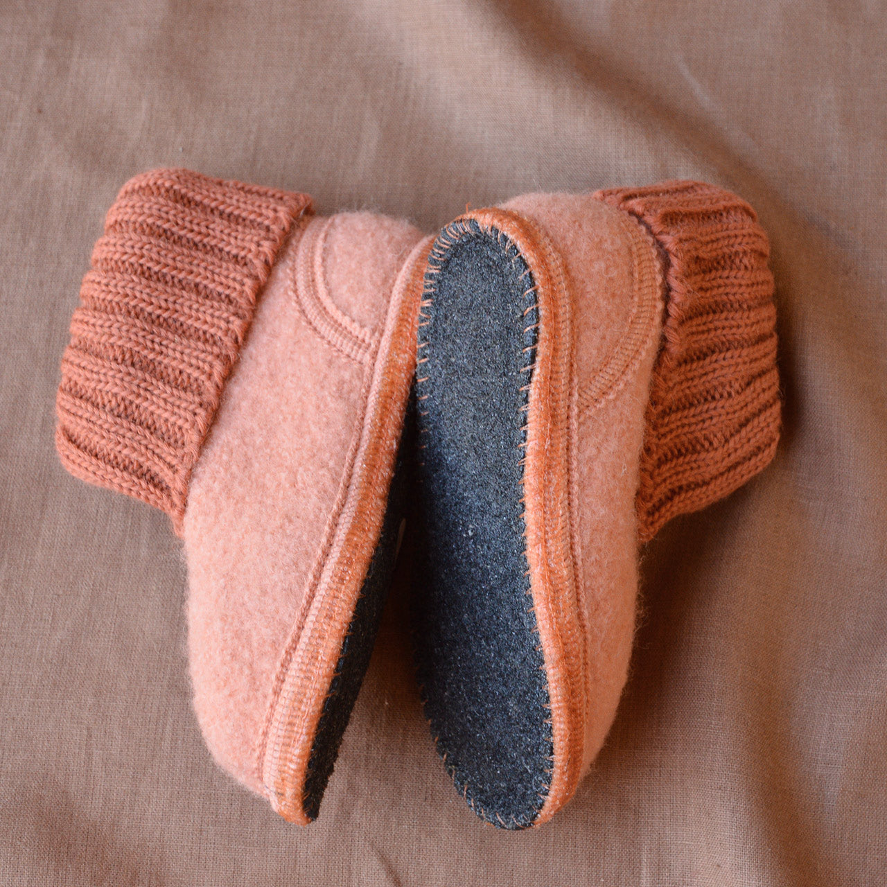 Baby boiled wool best sale slippers