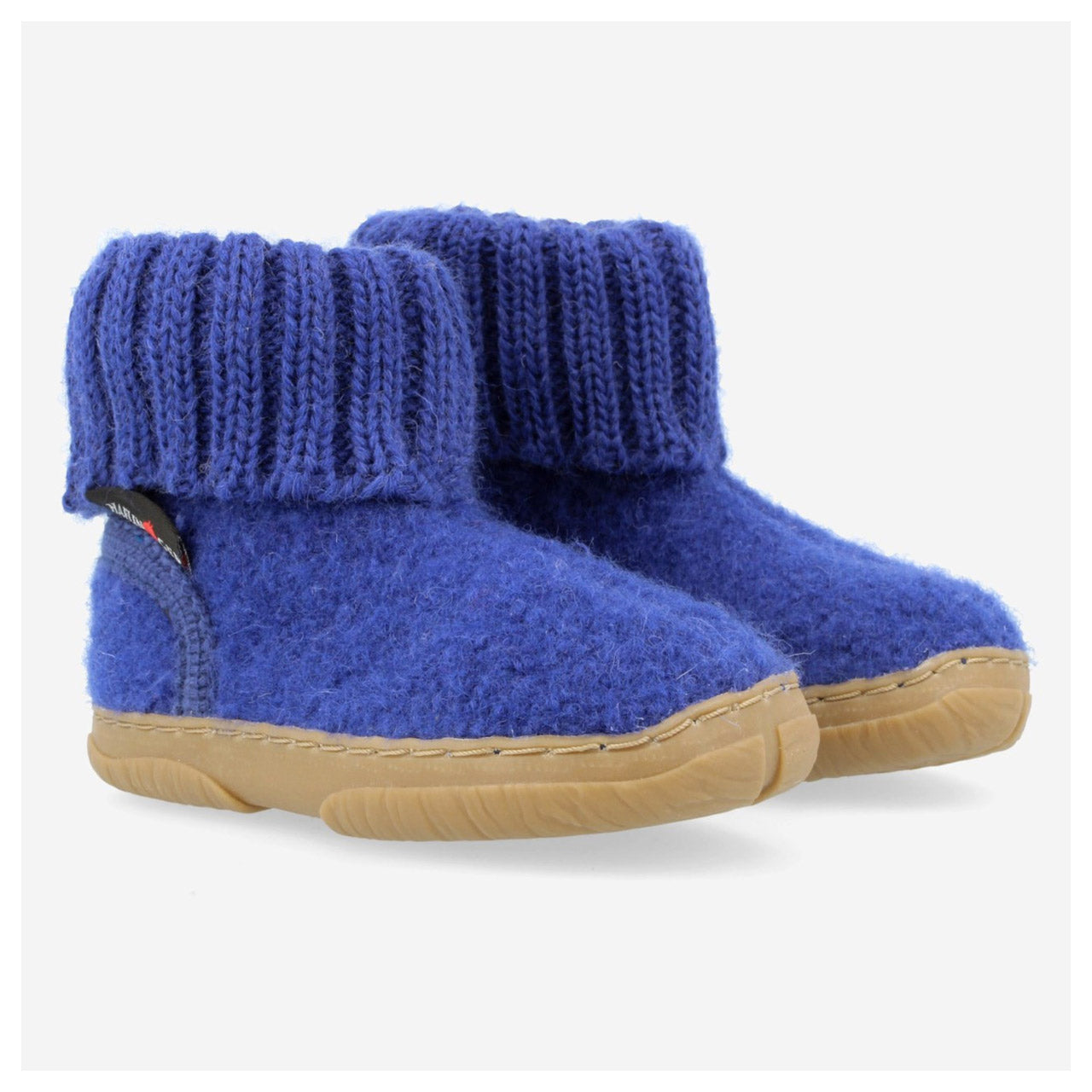 Boiled Wool Slipper Boots - Toni - Ink (Kids 23-35) *Pre-order