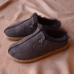 Sheepskin Clogs - Saskatchewan - Coffee (Adults 36-42)