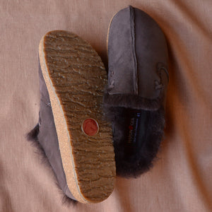 Sheepskin Clogs - Saskatchewan - Coffee (Adults 36-42)