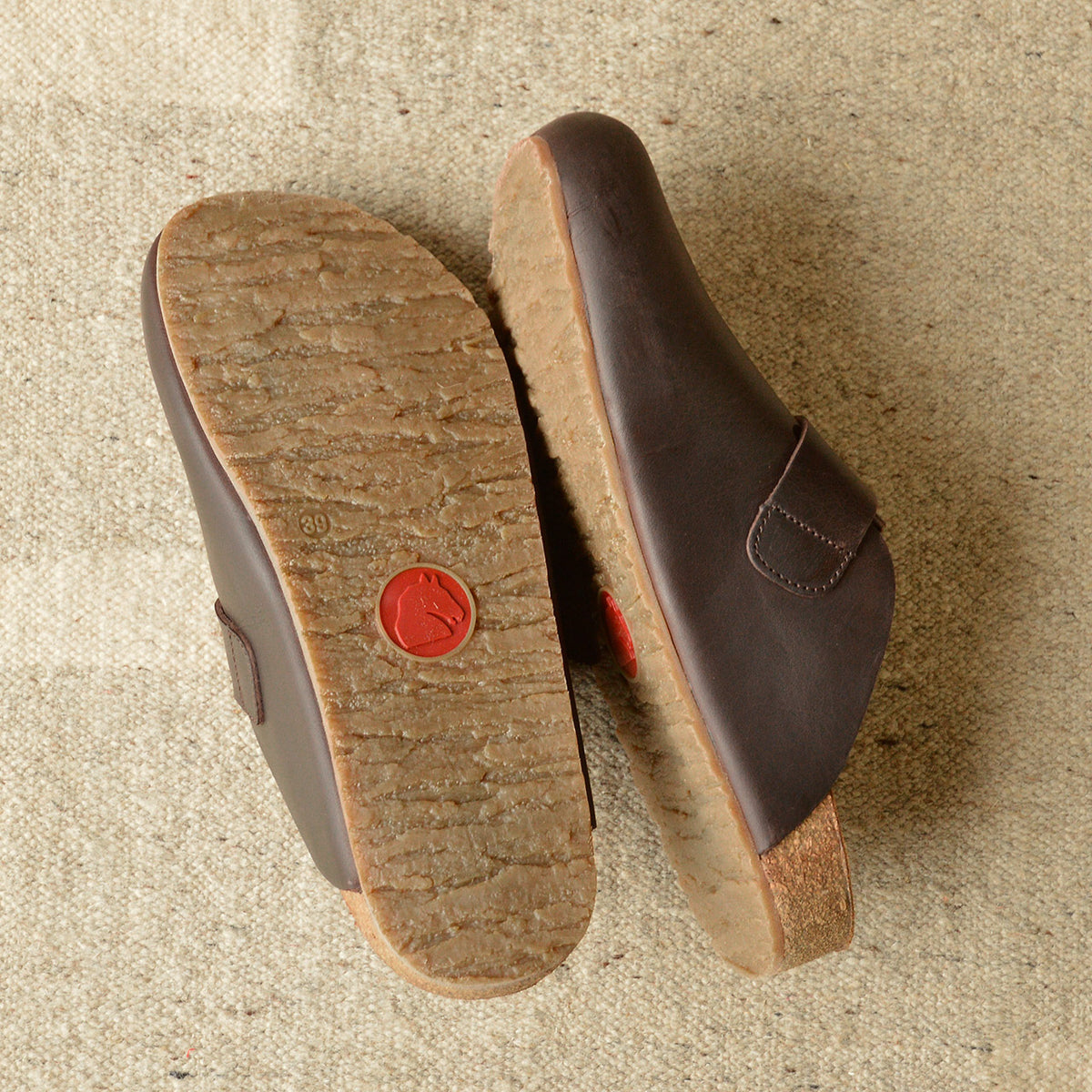 Leather Clogs - Porto - Dark Brown (Adults 36-44)