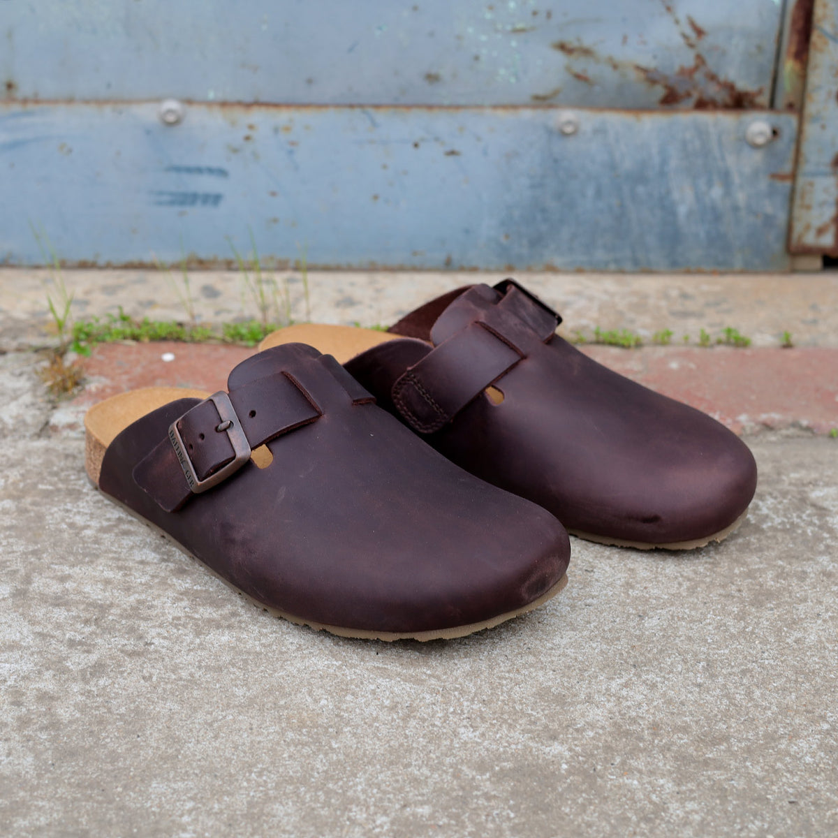 Leather Clogs - Porto - Dark Brown (Adults 36-44)