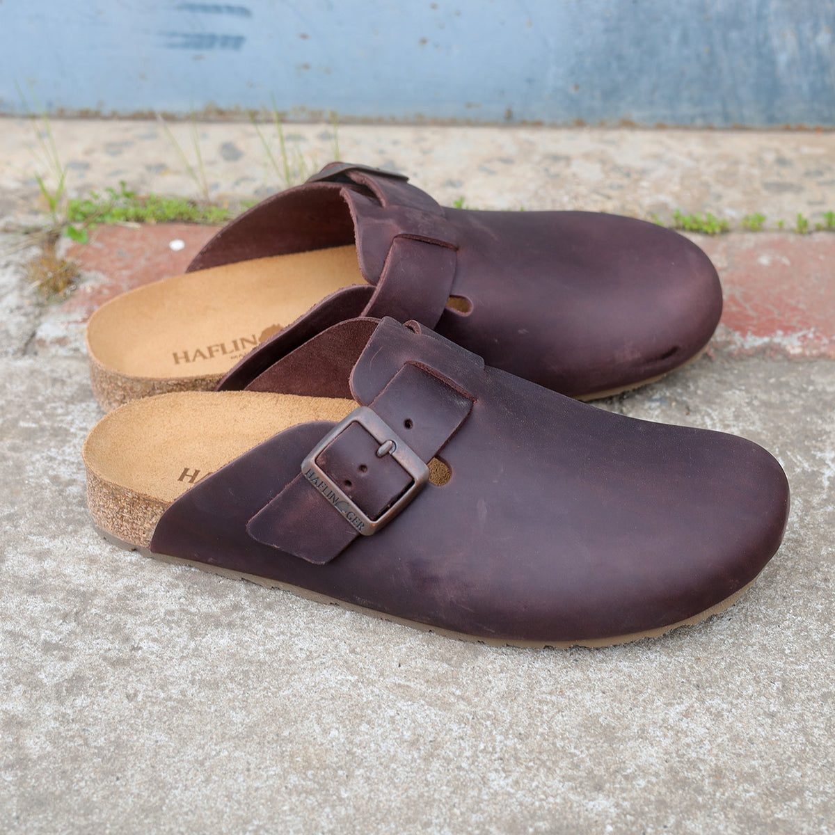 Leather Clogs - Porto - Dark Brown (Adults 36-44)