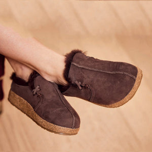 Sheepskin Clogs - Saskatchewan - Coffee AW24 (Adults 37-42)