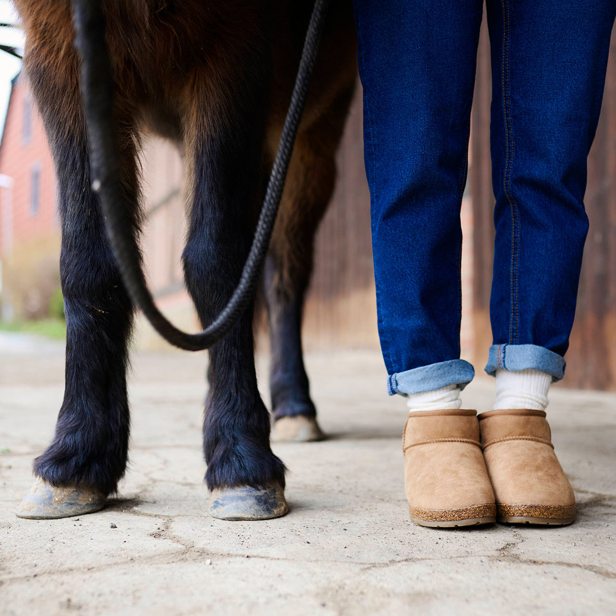 Sheepskin Slipper Ankle Boots - Elsa (Adults 36-43)
