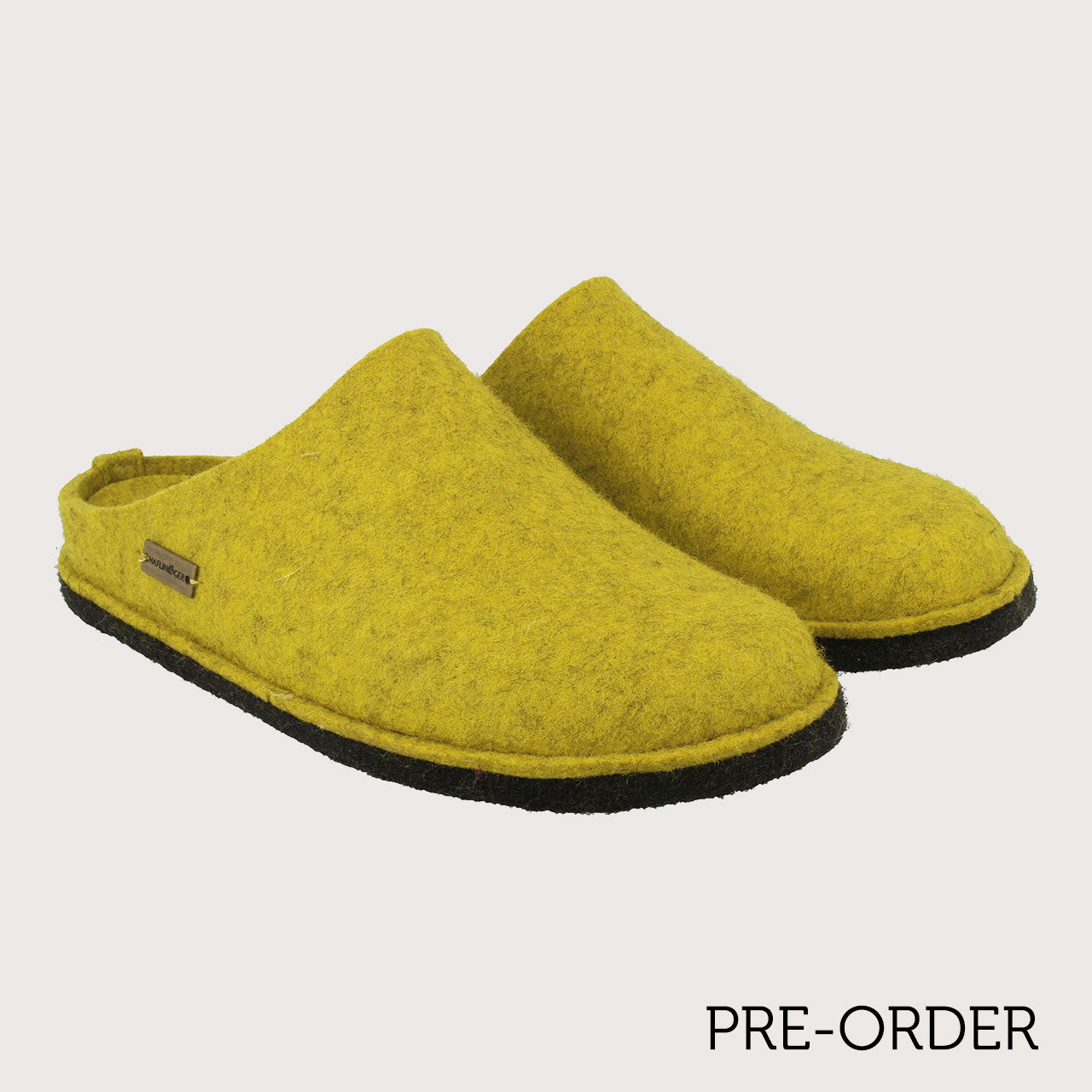 Wool Felt Slippers - Flair Soft - Limone (Adults 36-46) *Pre-Orders open Jan