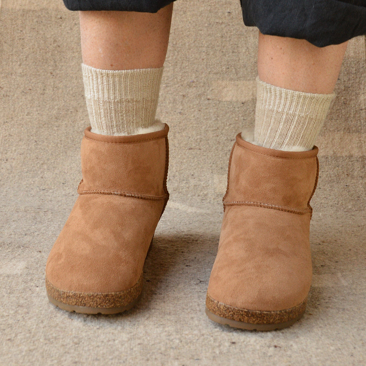Sheepskin Slipper Boots - Aino (Adults 36-43)