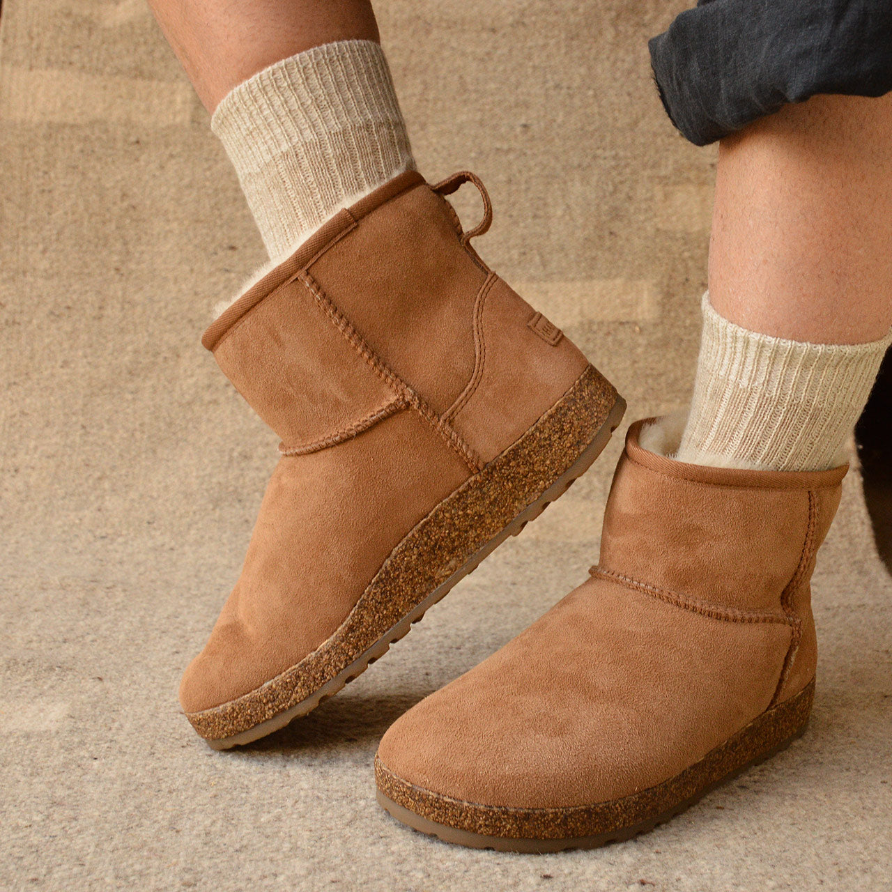 Sheepskin Slipper Boots - Aino (Adults 36-43)