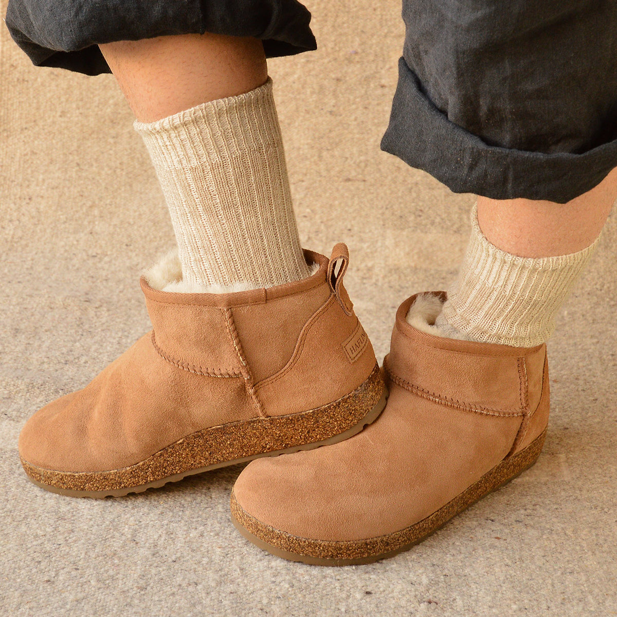 Sheepskin Slipper Ankle Boots - Elsa (Adults 36-43)