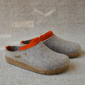 Wool Felt Clogs - Speedy - Taupe (Adults 36-46)