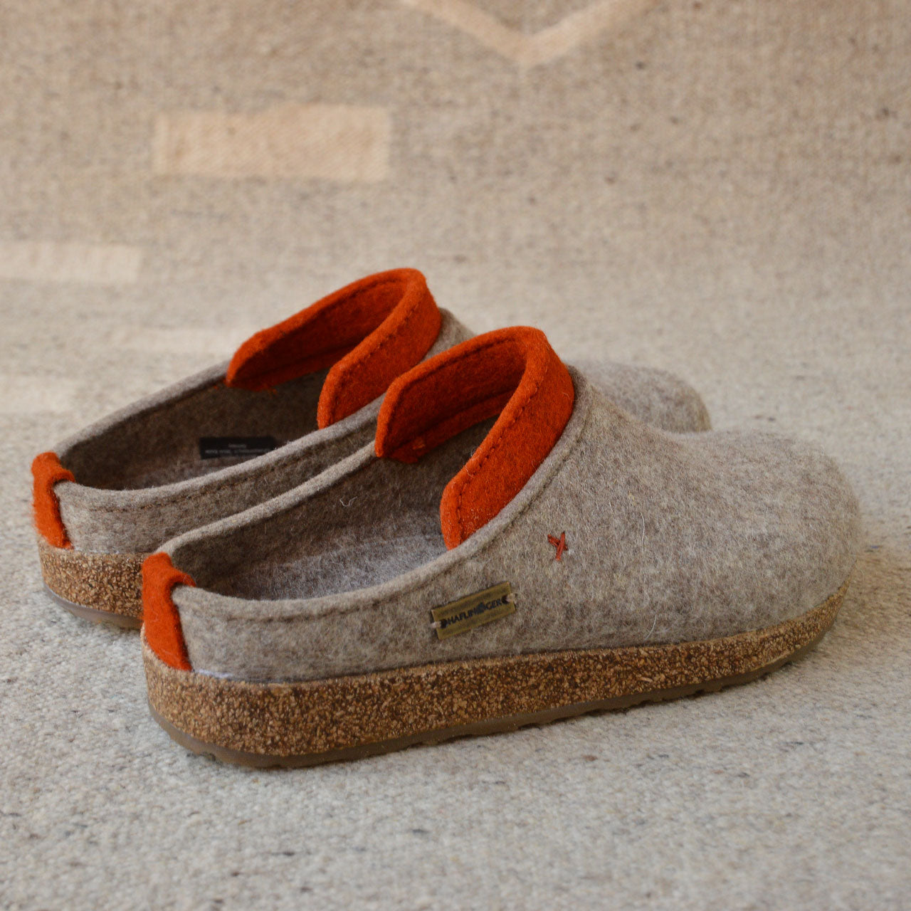 Wool Felt Clogs - Speedy - Taupe (Adults 36-46)