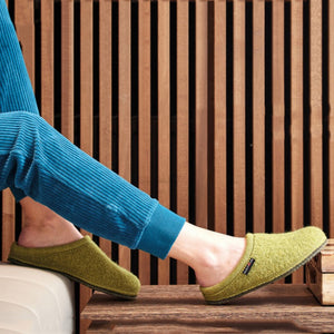 Boiled Wool Slippers - Alaska - Light Grey AW23 (Adults 45-48)