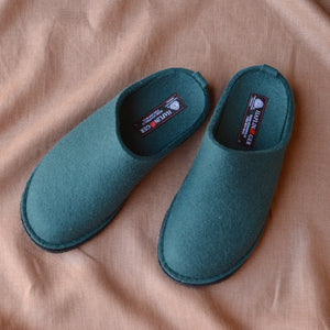 Wool Felt Slippers - Flair Soft - Pine (Adults 36-46)