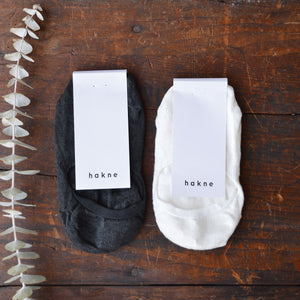 Hakne Linen No Show Liner Socks (adults)