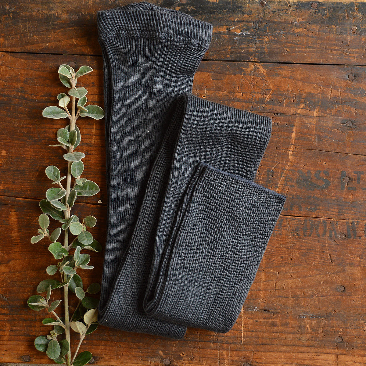 Hakne Ribbed Leggings - Silk/Cotton (Women's 10-12)