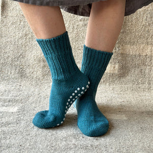 Chunky Grippy Wool Socks - Organic Merino (Adults 36-41)