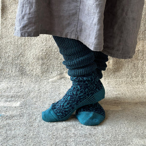 Kneehigh Hygge Fairisle Organic Wool Socks (Adults 36-41)