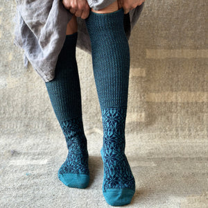 Kneehigh Hygge Fairisle Organic Wool Socks (Adults 36-41)