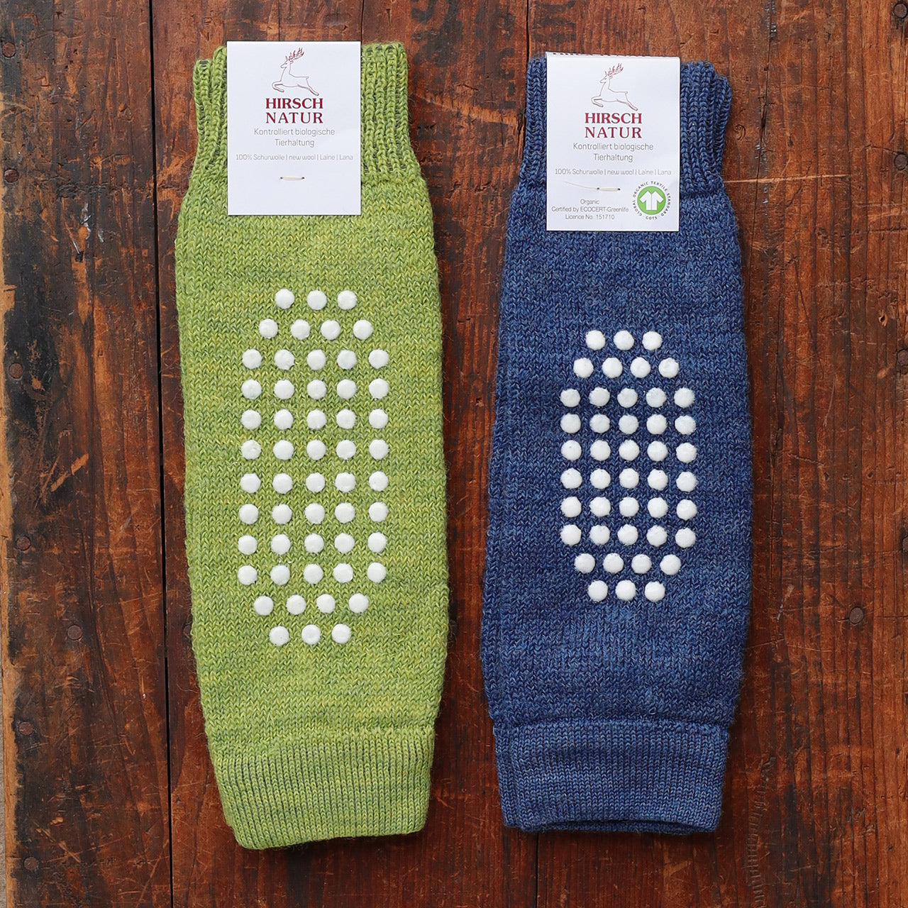 Baby Crawling Knee Protectors/Legwarmers in 100% Organic Wool
