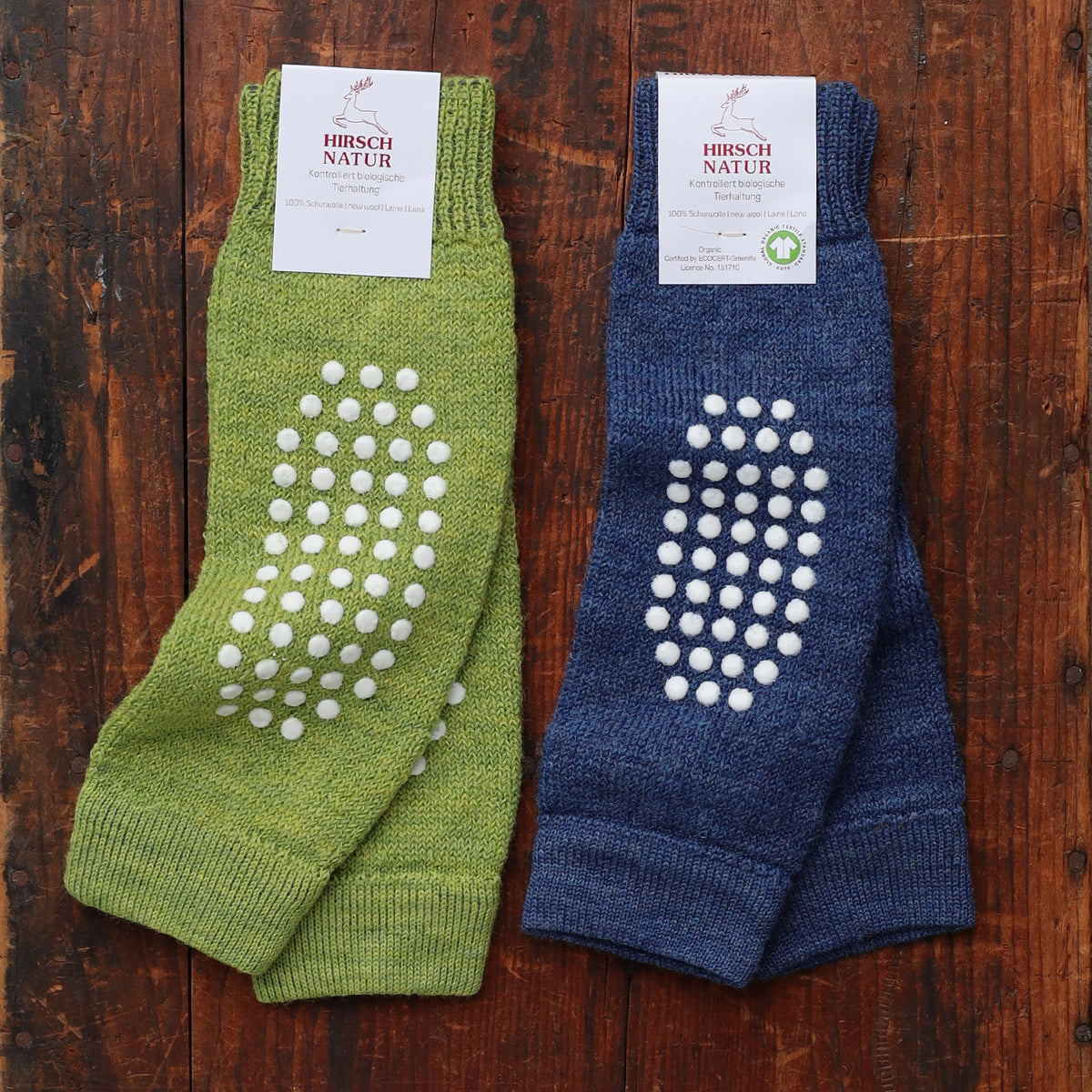 Baby Crawling Knee Protectors/Legwarmers in 100% Organic Wool