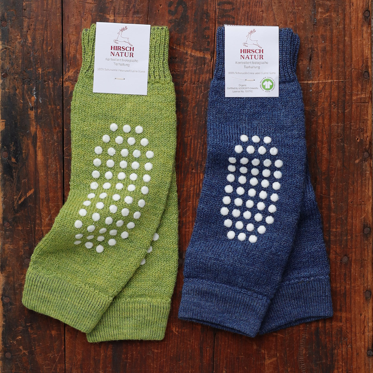 Baby Crawling Knee Protectors/Legwarmers in 100% Organic Wool