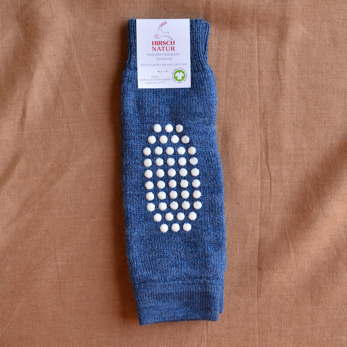 Baby Crawling Knee Protectors/Legwarmers in 100% Organic Wool