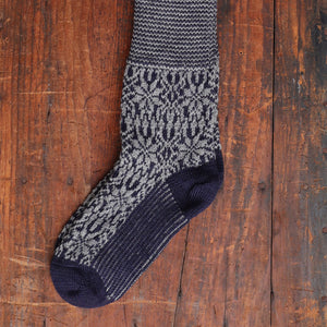 Kneehigh Hygge Fairisle Organic Wool Socks (Adults 36-41)