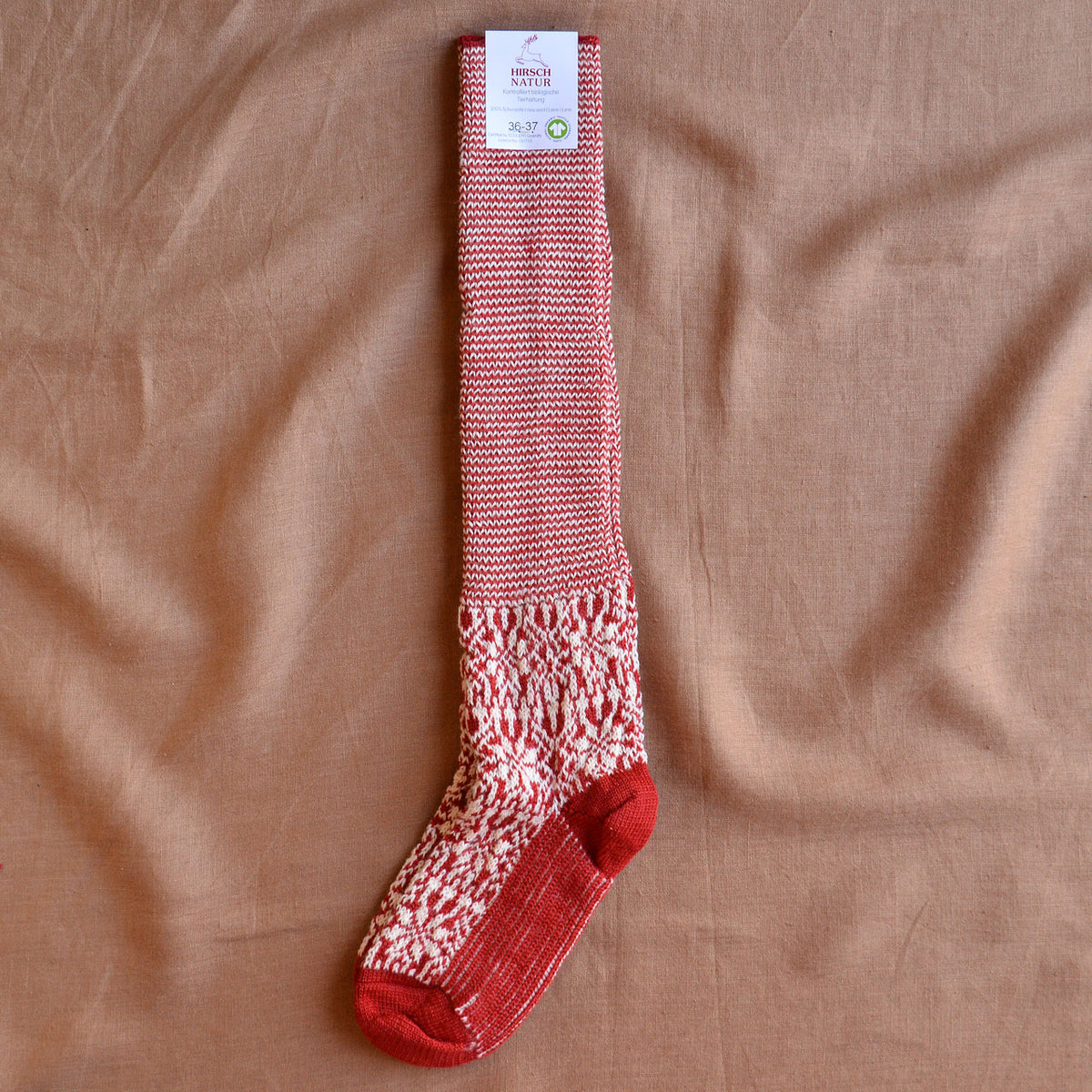 Kneehigh Hygge Fairisle Organic Wool Socks (Adults 36-41)
