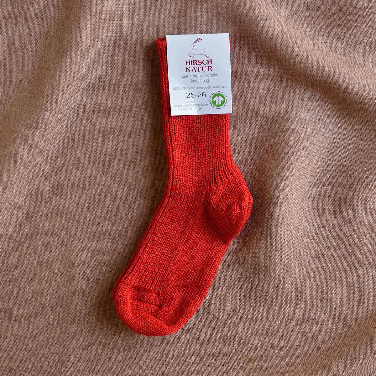Child's Chunky Organic Wool Socks