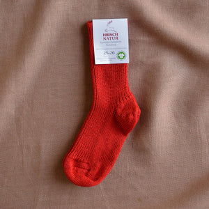 Child's Chunky Organic Wool Socks