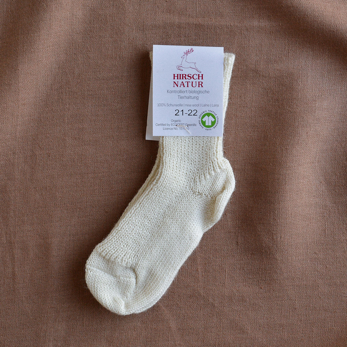 Child's Chunky Organic Wool Socks