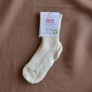 Child's Chunky Organic Wool Socks