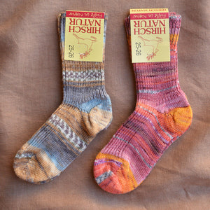 Child's Chunky Organic Wool Socks - Multi