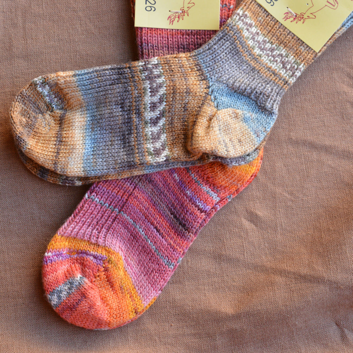 Child's Chunky Organic Wool Socks - Multi *Returning 2026