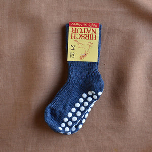 Child's Grippy Organic Wool Socks