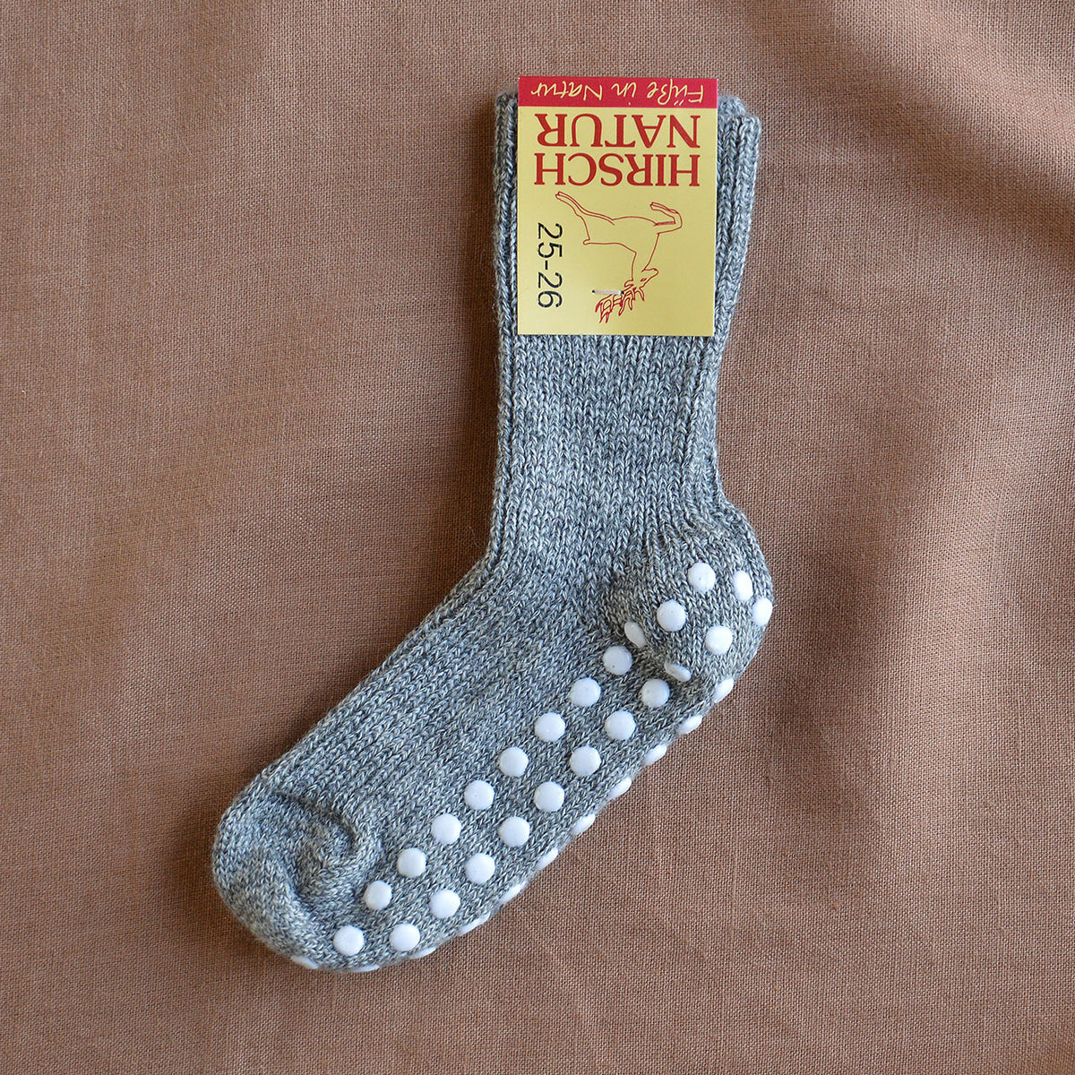 Child's Grippy Organic Wool Socks
